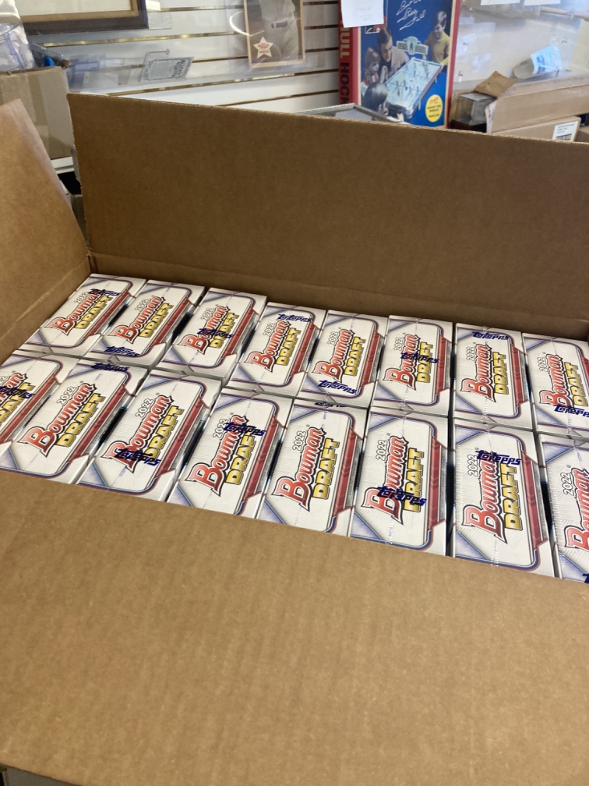 2022 BOWMAN DRAFT BASEBALL HOBBY LITE BOX FRESH FROM CASE!