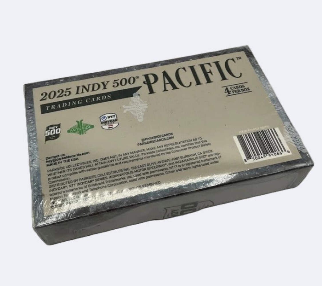 2025 Parkside IndyCar Pacific Hobby Box