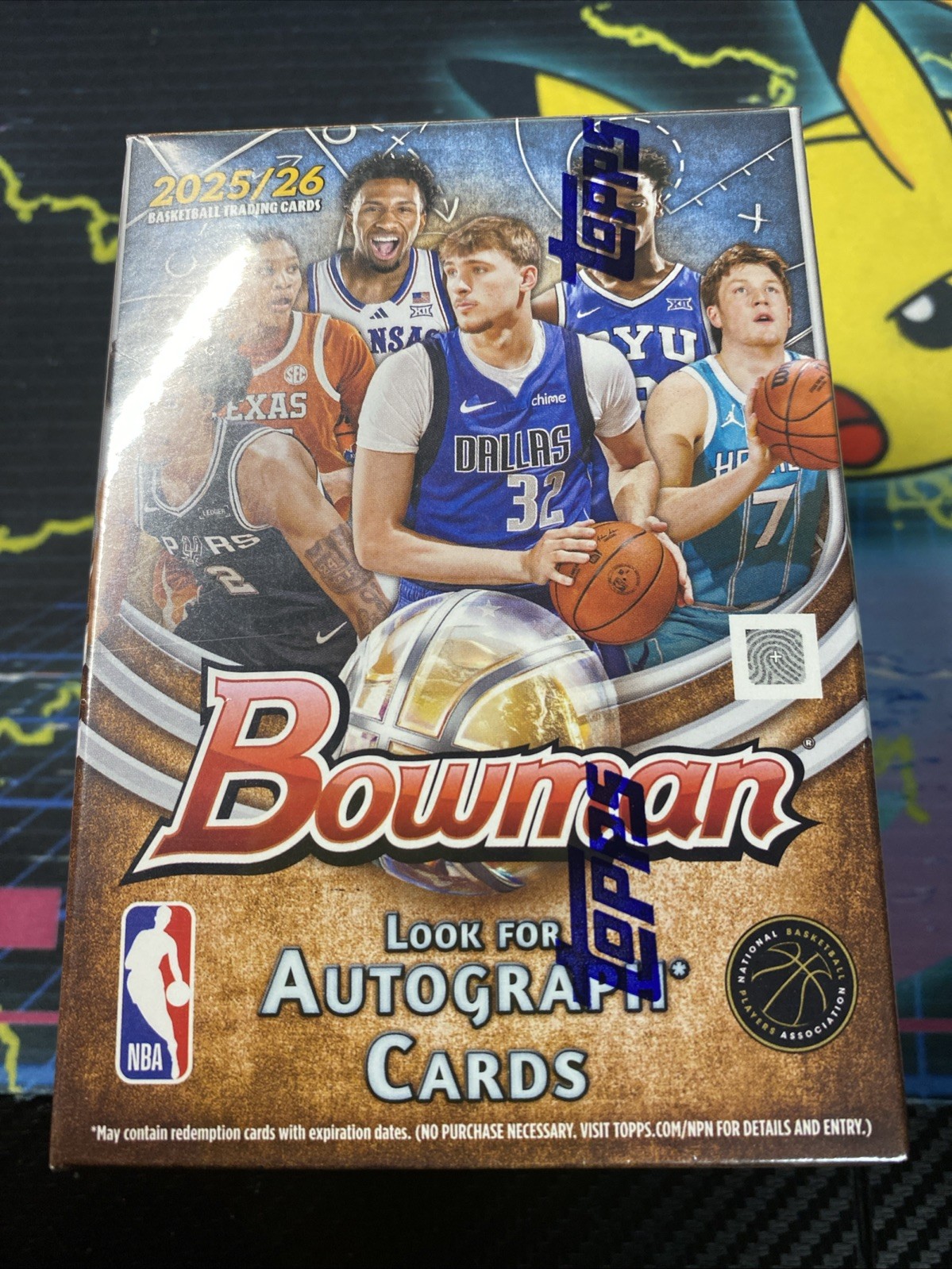 Bowman 2025/26 Basketball NBA Trading Card Box Blaster/value Box