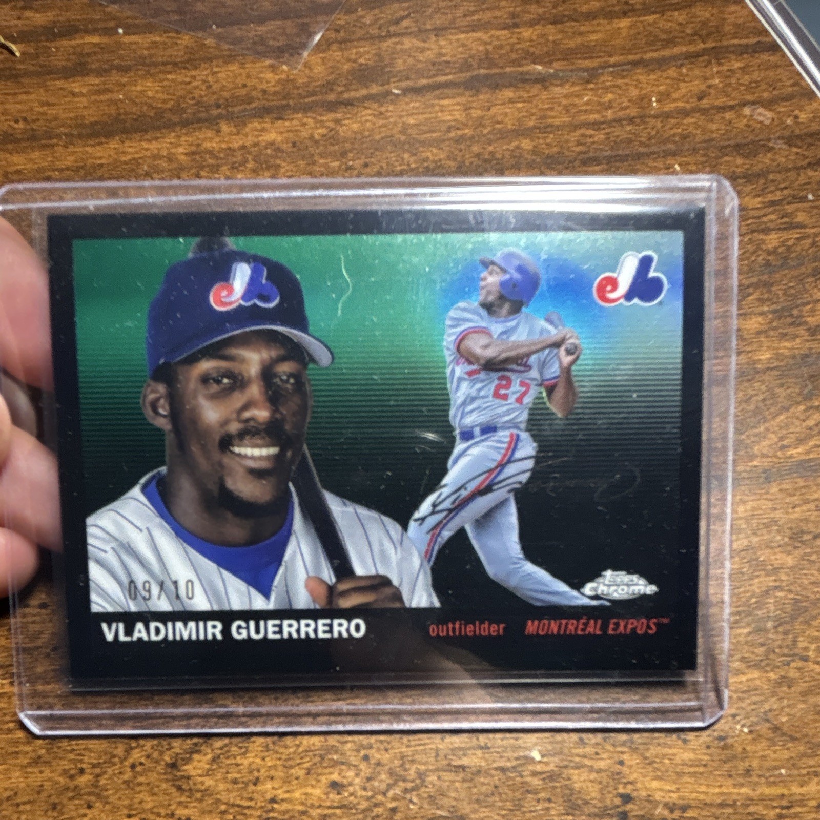 Topps Chrome Platinum 2026 Vladimir Guerrero #406 Montreal Expos Serial #/10