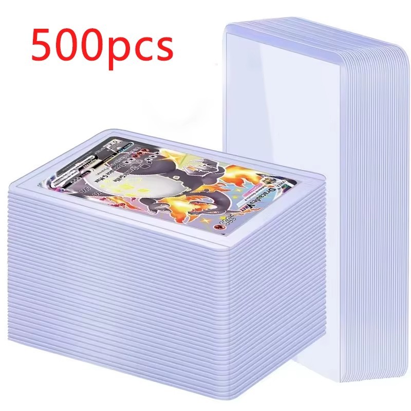 PVC Card Sleeves Holder for Trading Game Protectors Storage 3X4 Inches Gift