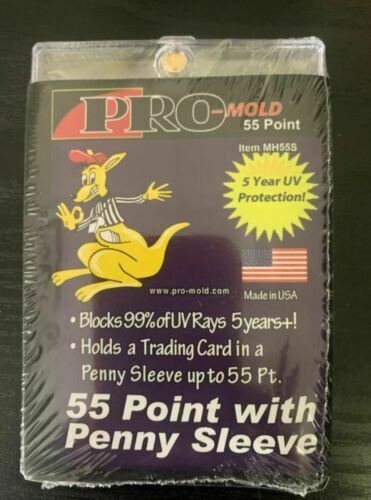 *5 Pro-Mold 55PT Mag Card Holders w Penny Sleeve MH55S – Free Shipping Always!