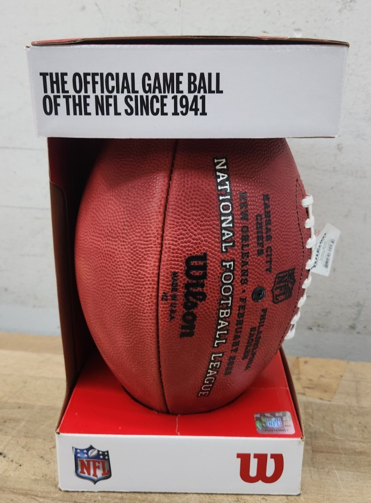 NEW Official NFL Game Day Limited Edition Wilson Full Size Football “The Duke”