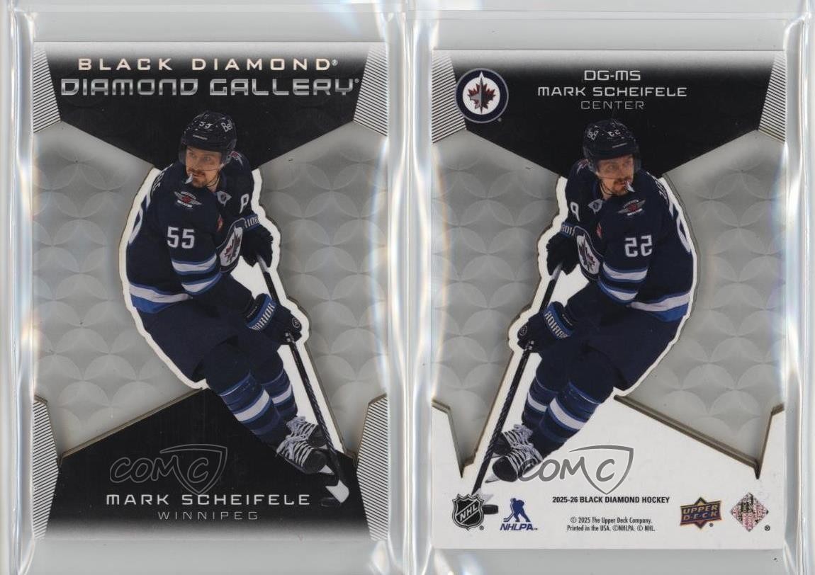 2025-26 Upper Deck Black Diamond Gallery Mark Scheifele #DG-MS 1sr1