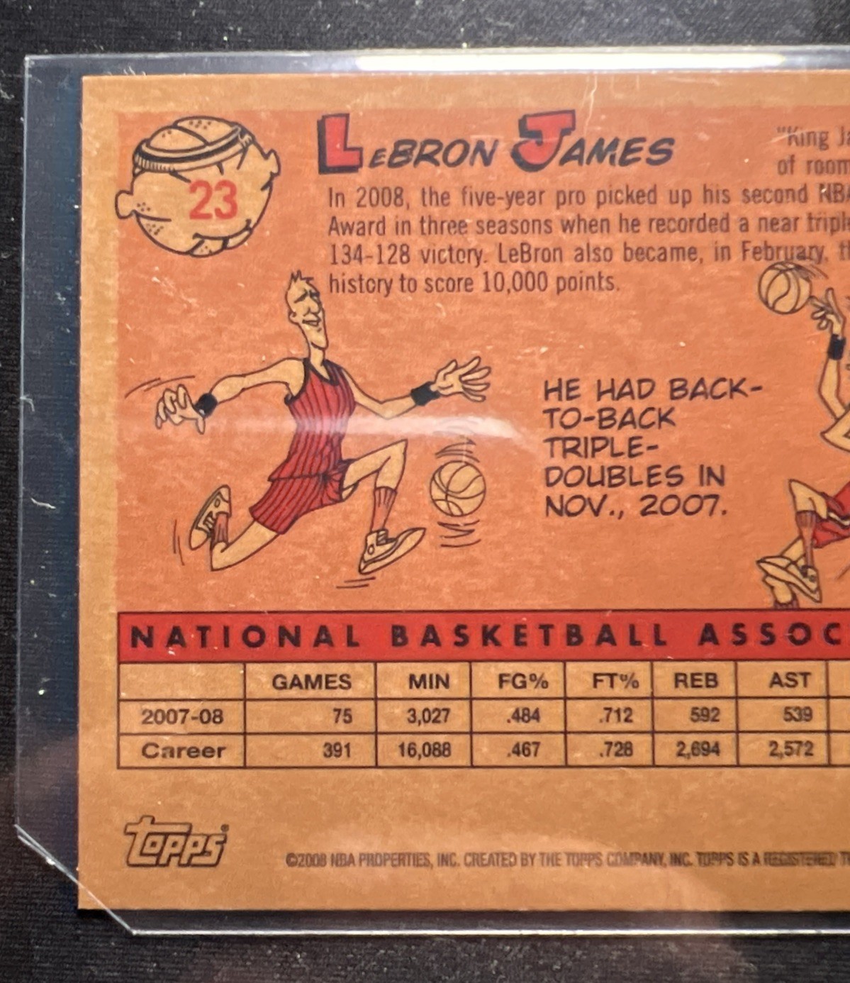 2008-09 Topps LeBron James #23 1958-59 Variations Gold – GEM MINT 10 contender