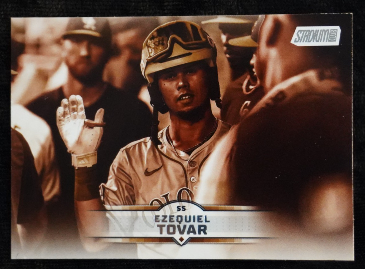 EZEQUIEL TOVAR—2025 Topps Stadium Club Sepia Parallel Insert #68