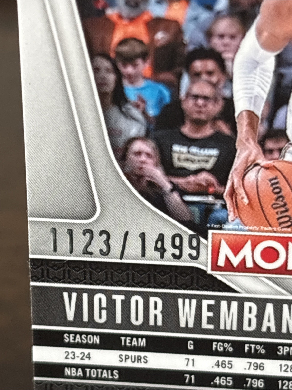2025 Panini Prizm Monopoly – Victor Wembanyama #73 Classic Icons Orange /1499 SP