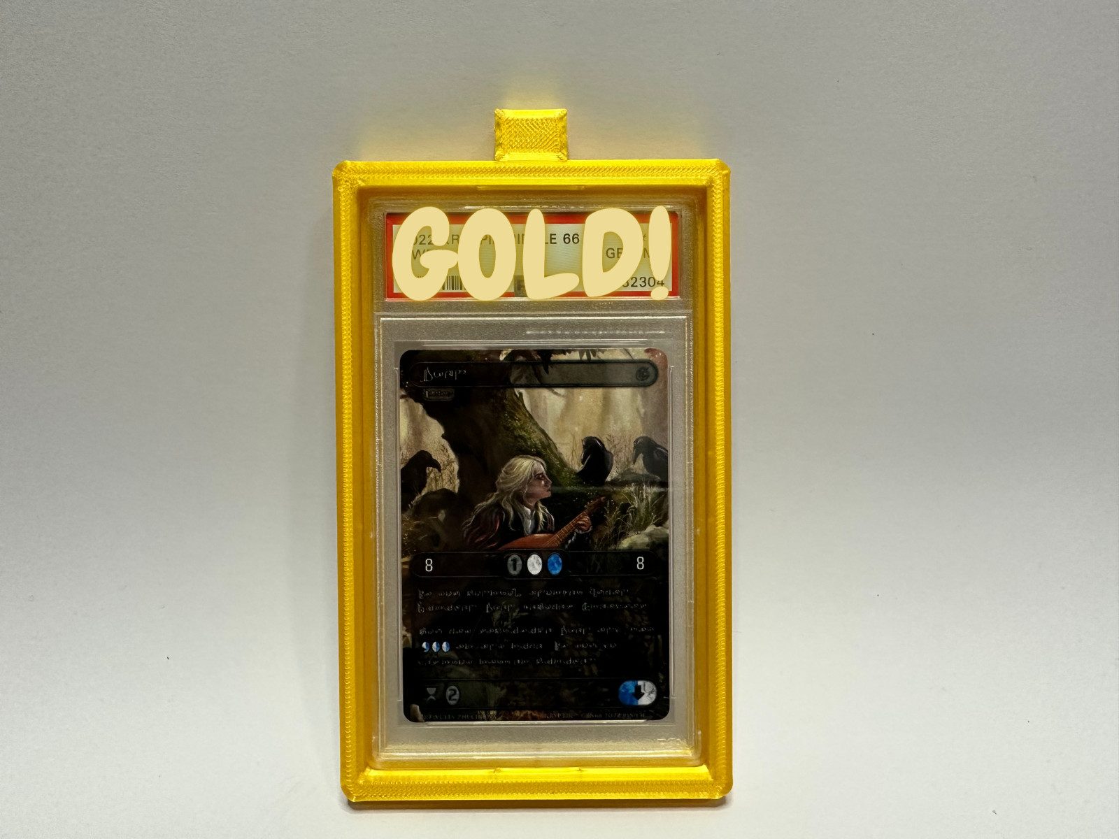 PSA SLAB NECKLACE / Graded Card Necklace *GRADED CARD NOT INCLUDED* 3D Printed