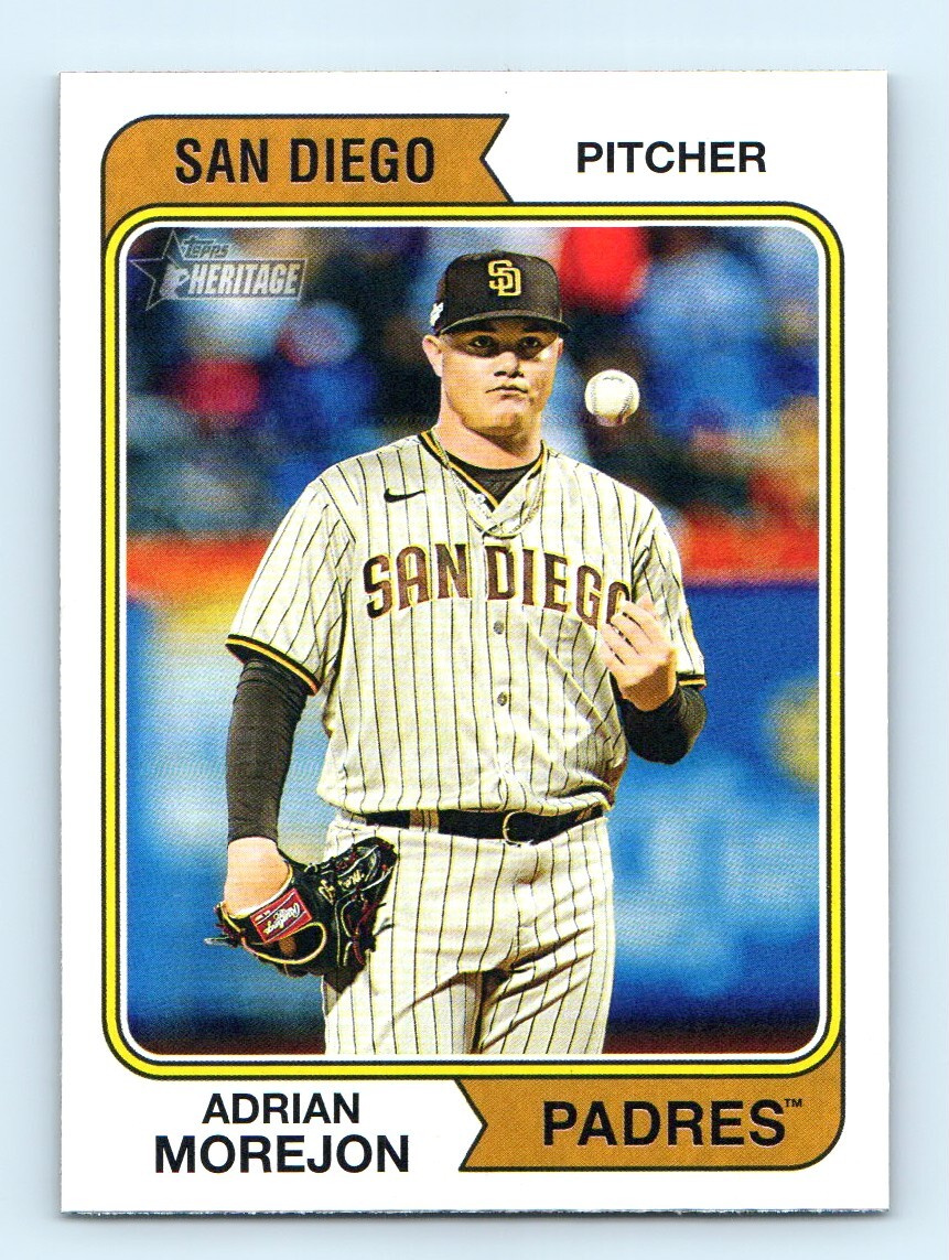 2023 Topps Heritage Adrian Morejon San Diego Padres #163