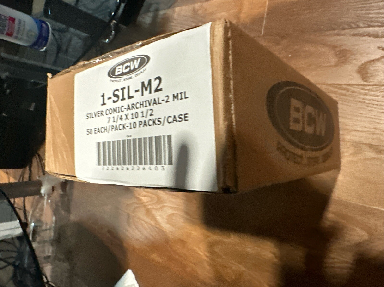 Case of 500 BCW Silver Age Comic Book 2 Mil Mylar Bags – Acid Free Archival Safe
