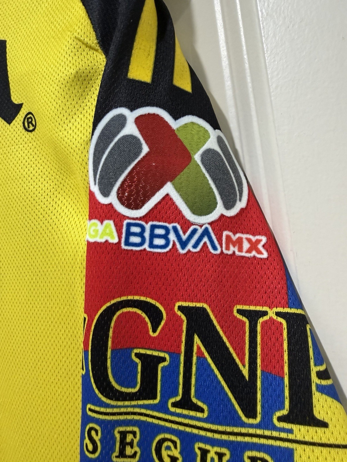 Fidalgo #8 Mens LARGE Adidas Club America Authentic x Pac-Man Home Jersey