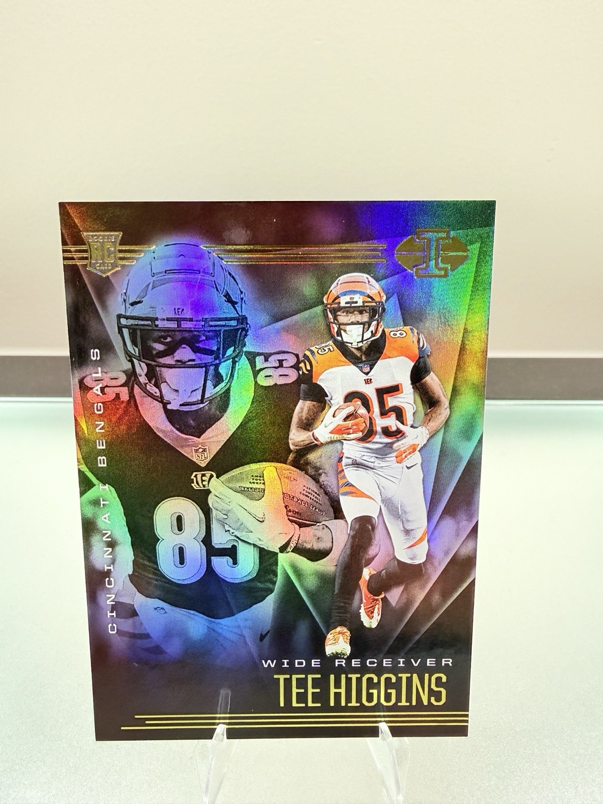 Tee Higgins 2020 Panini Illusions #21 RC Cincinnati Bengals NFL Football