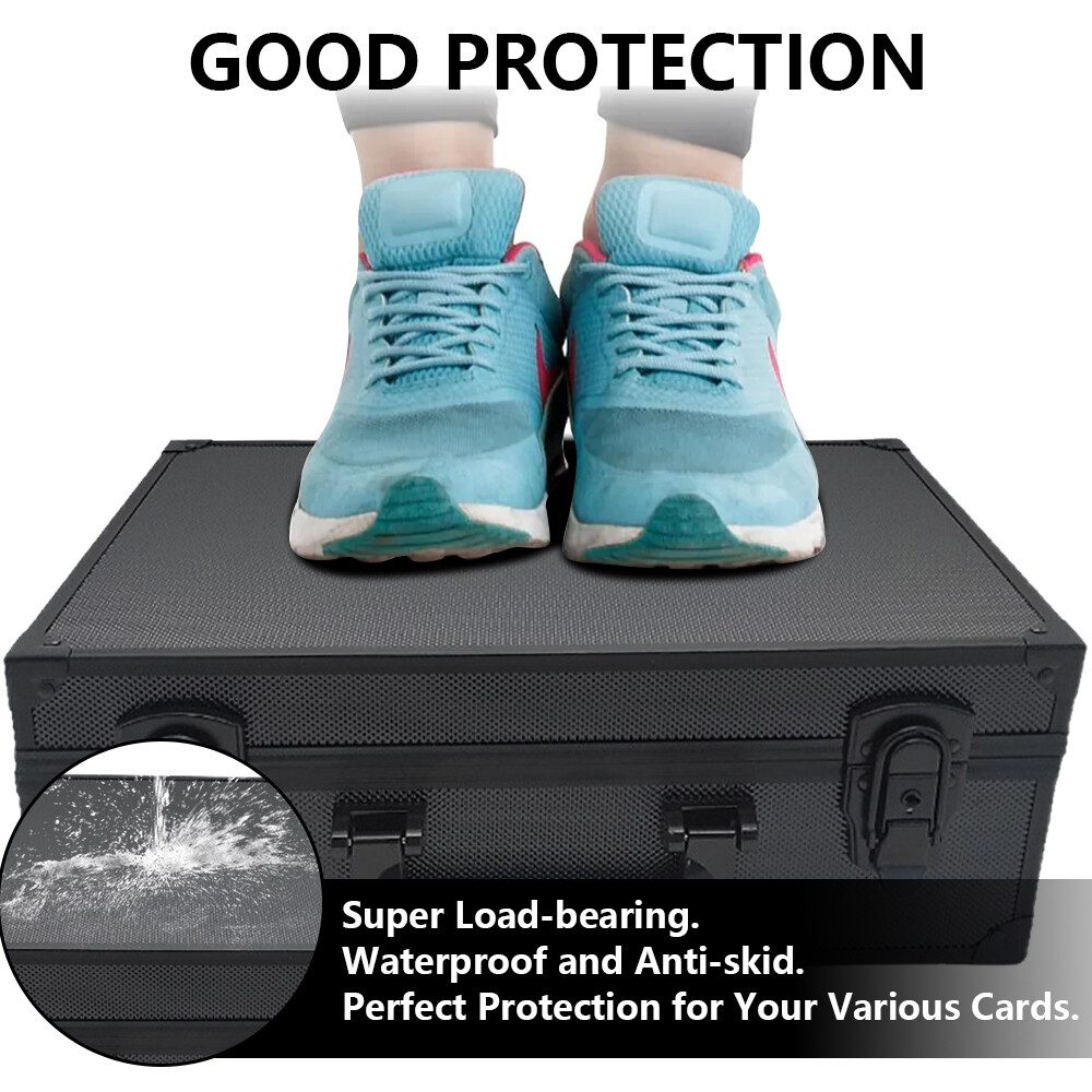 Toploader Card Storage Hard Case Sports Cards Storage Boxes Holds 600+ 35pt
