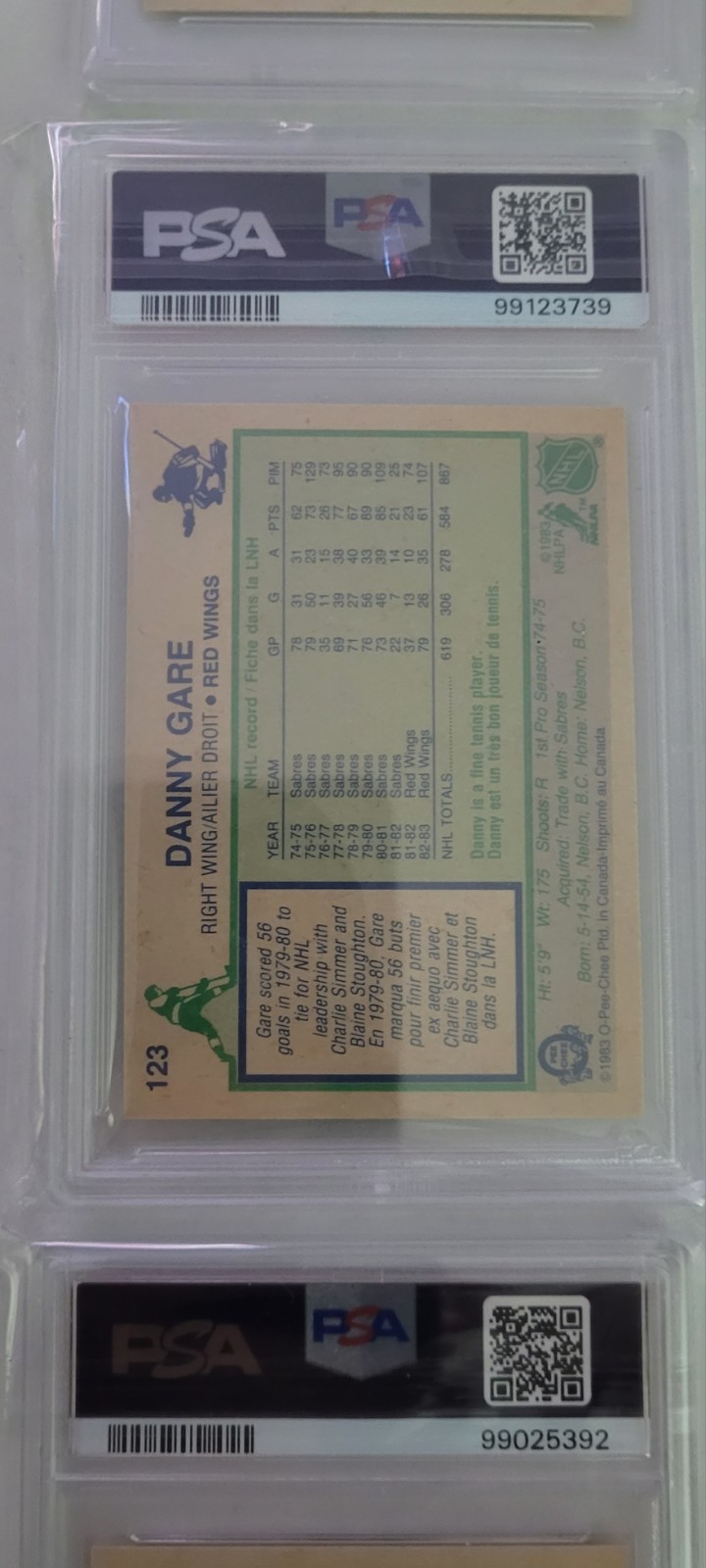 Lot of 9 1983-84 O-Pee-Chee OPC Hockey – All PSA 10 GEM MINT – 3 Rookie Cards RC