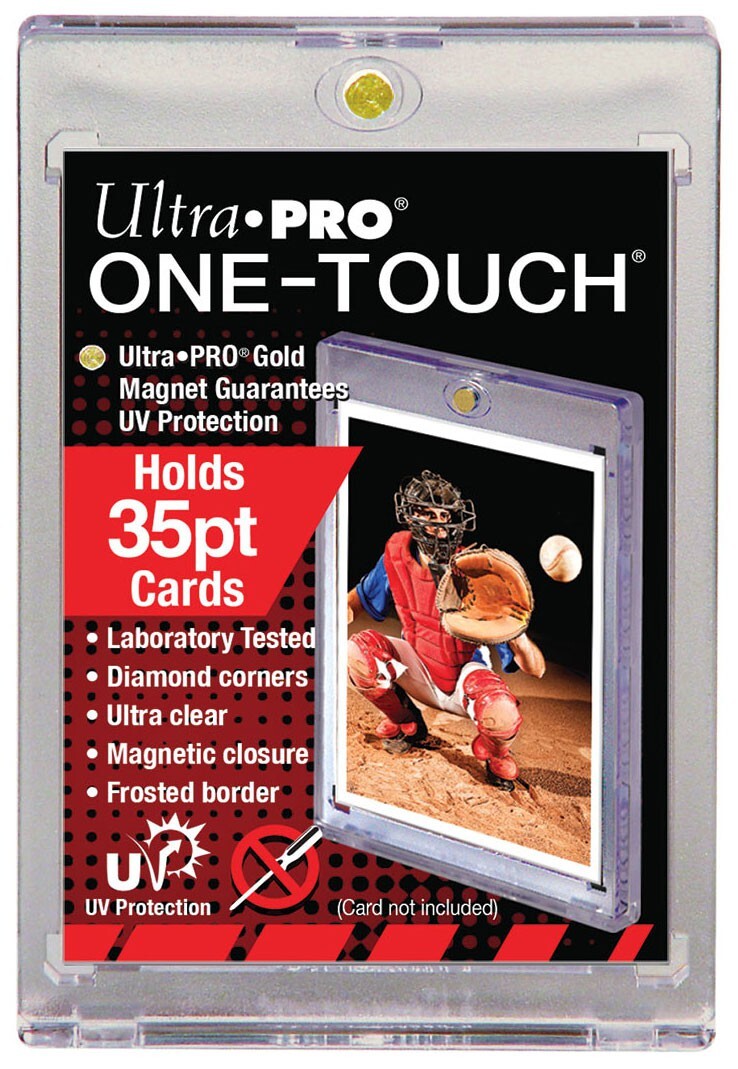 Ultra Pro Card Supplies UV One-Touch Magnetic Card Holder [35 Pt]