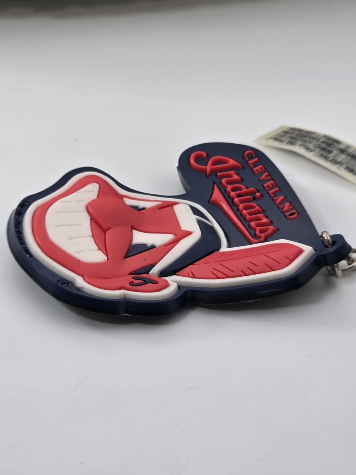 Cleveland Indians Vintage MLB 1999 Chief Wahoo Flexible Rubber Keychain