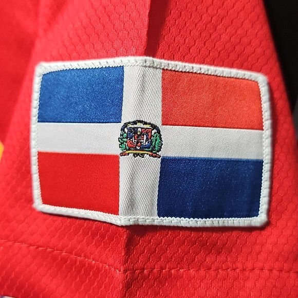 Dominican Republic Flag Soccer Jersey Size XS NWT