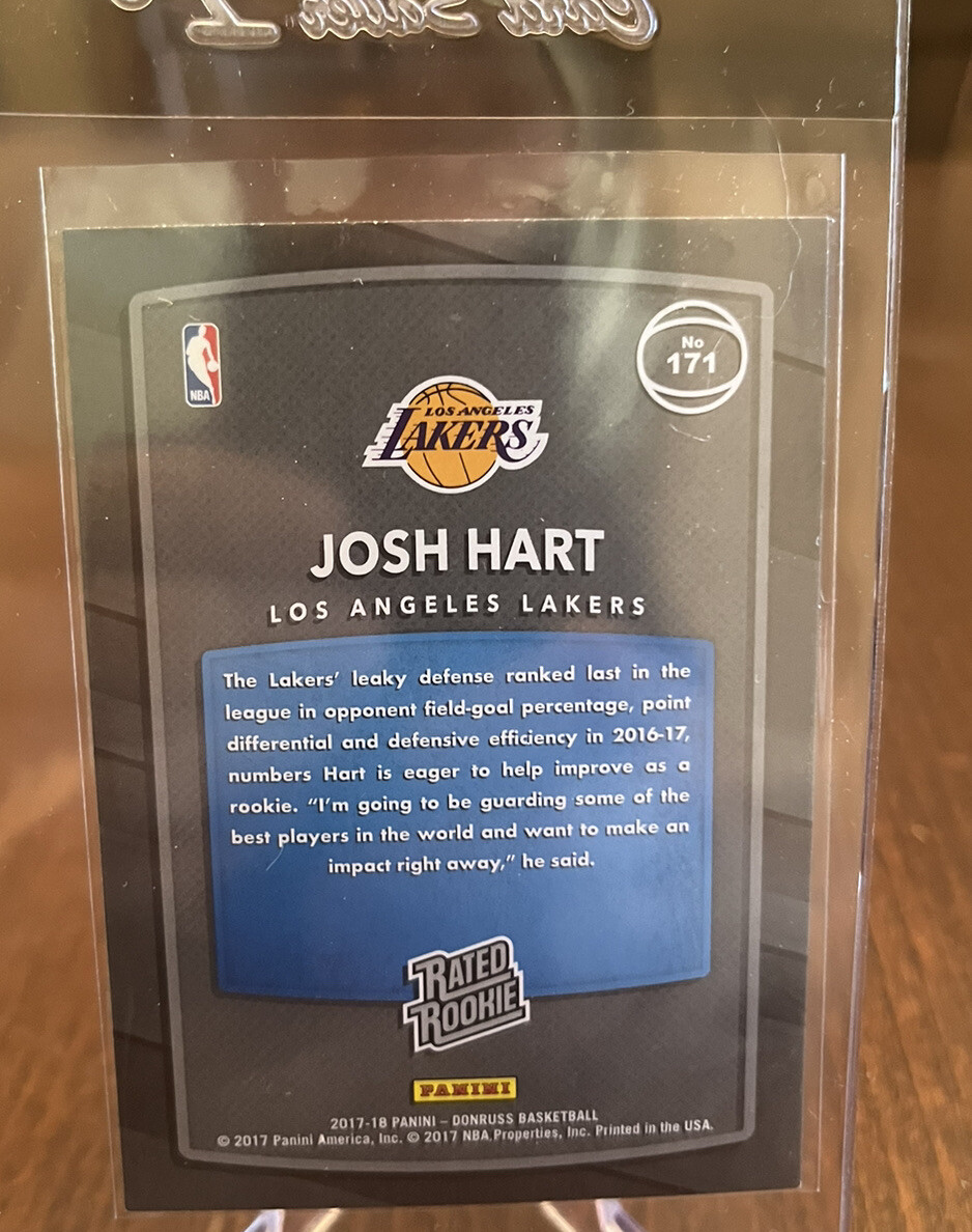 2017 Donruss Rated Rookie #171 Josh Hart