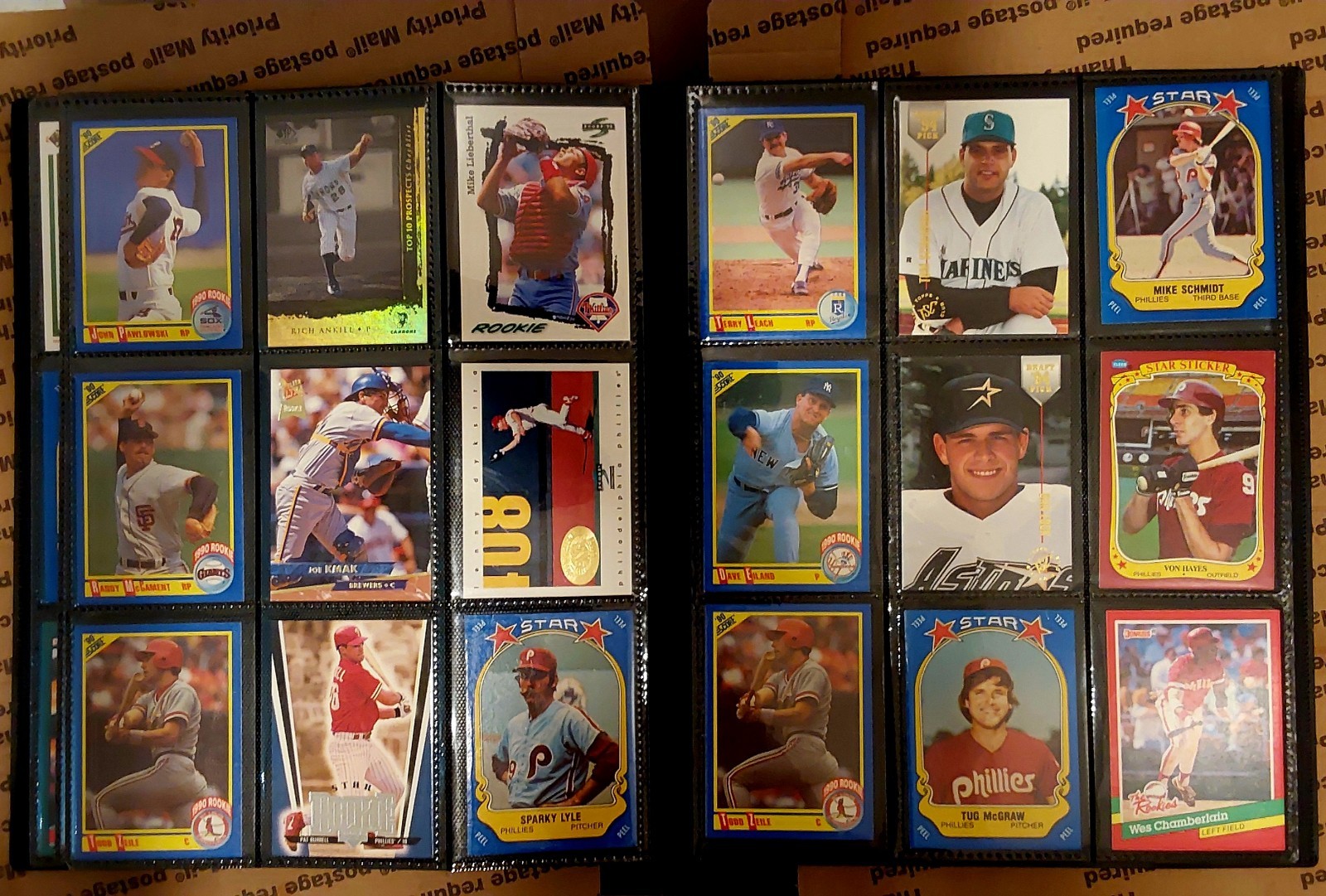 Huge Lot Of Baseball Rookie Cards 360 Total Mint or Near Mint Condition 🤔