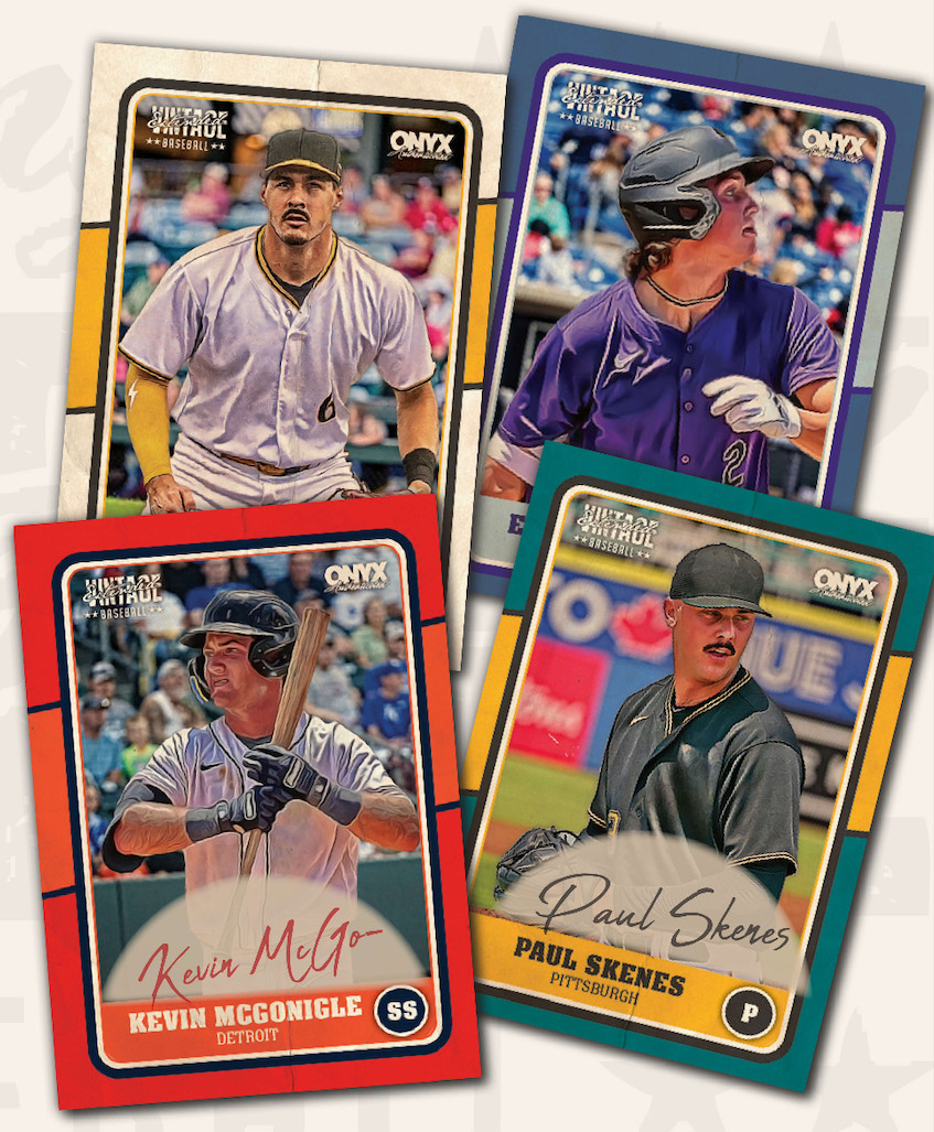 2025 Onyx Vintage Extended Baseball Mega BOX | 10 AUTO+4 Parallels Guaranteed