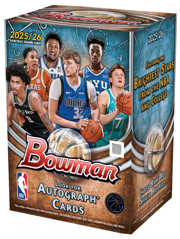 2025-26 Bowman Basketball Singles – Pick Your Card – No Minimums – Top Loaded!