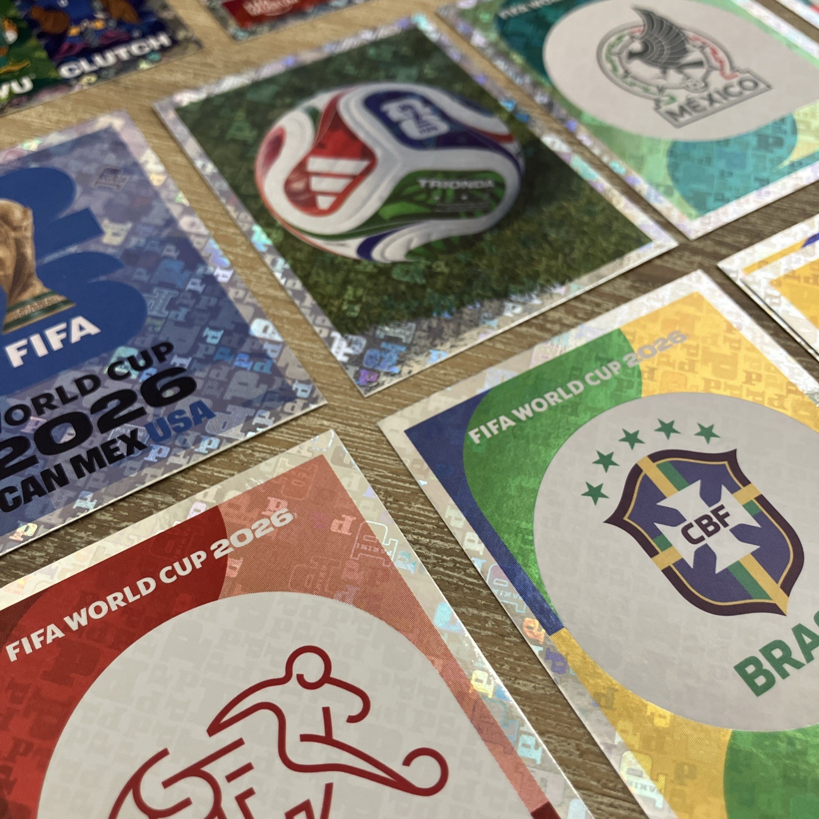 2026 Panini FIFA World Cup Foil Stickers—Pick FWC + Team Crests