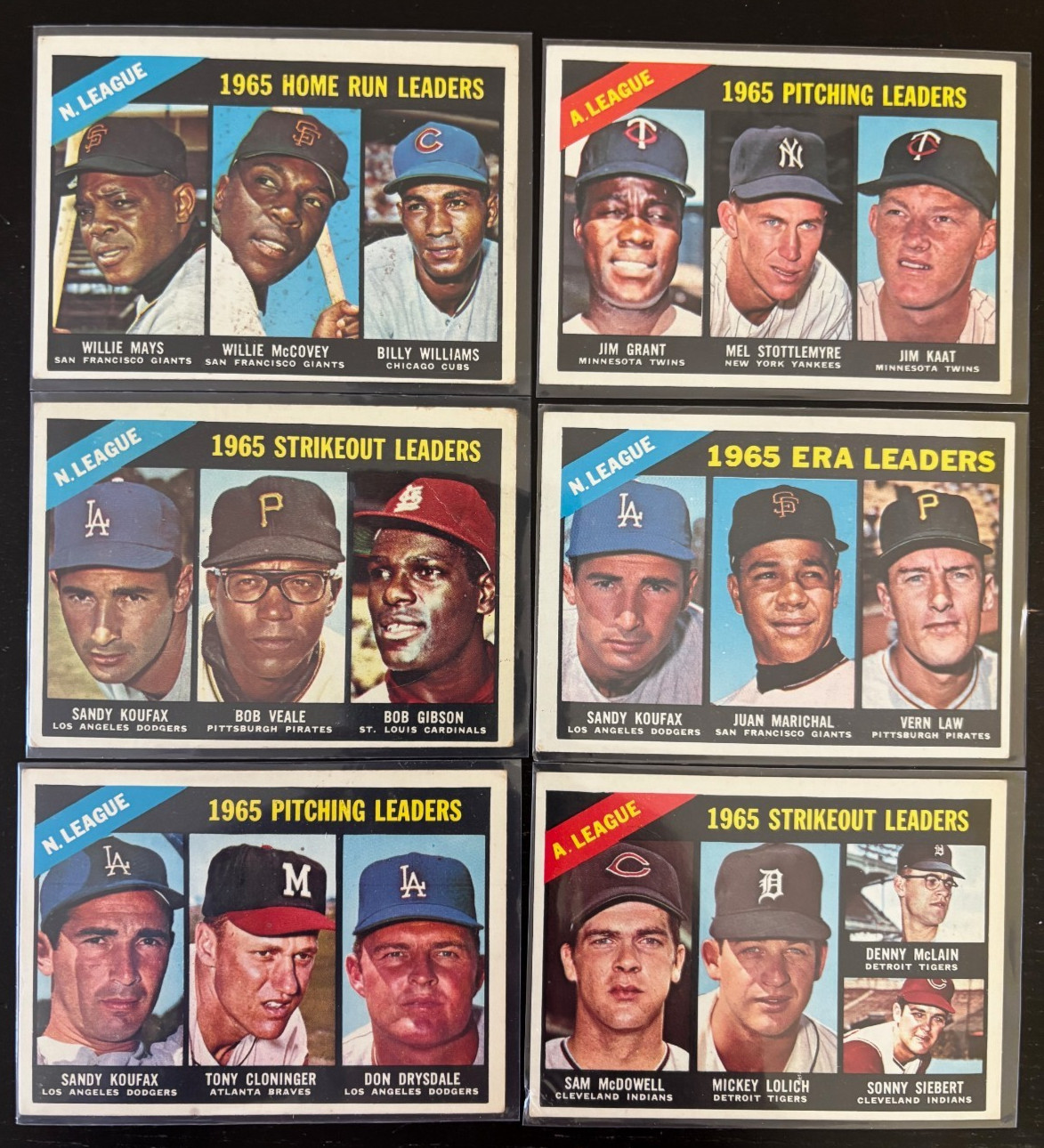 Lot of 200 low/mid grade 1966 Topps Baseball cards