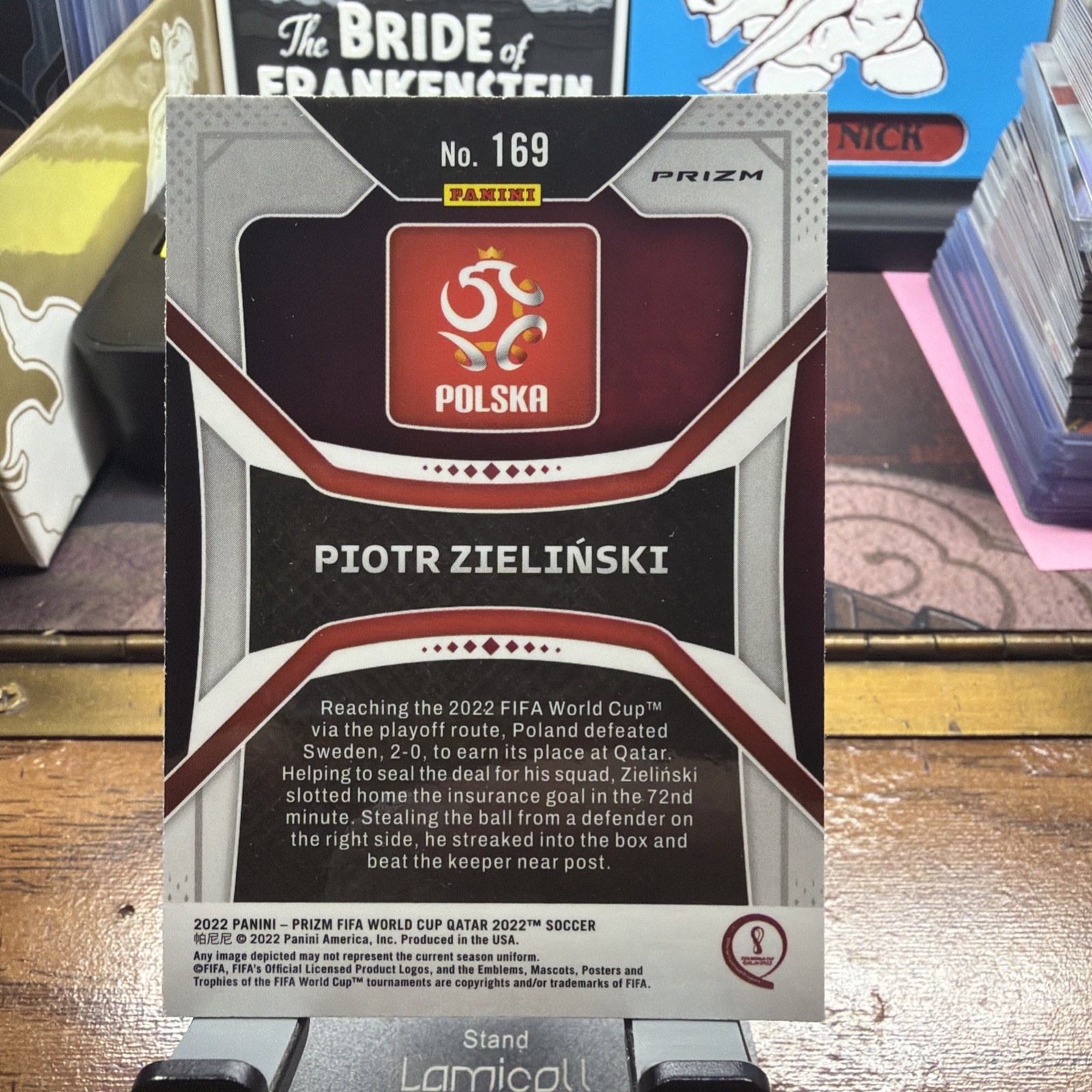 2022 Panini Prizm World Cup Qatar Ice Prizm Piotr Zielinski #169 0i7k