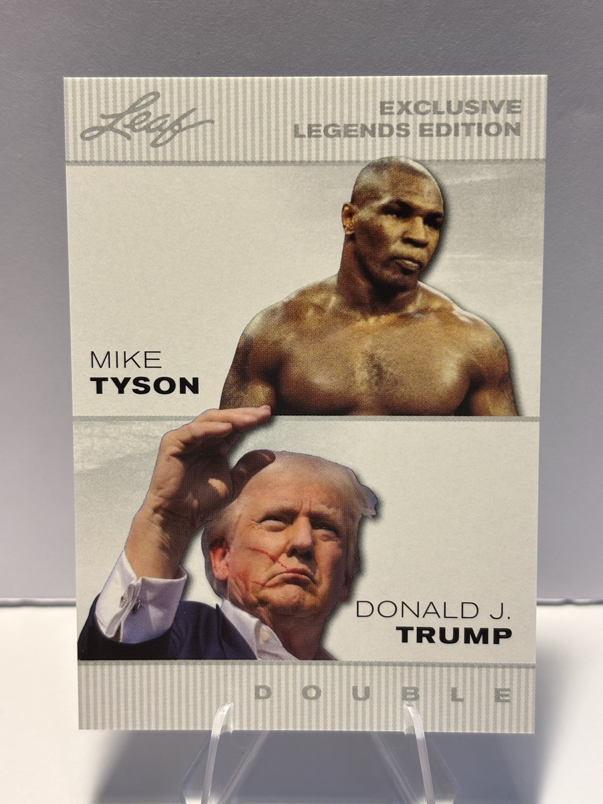 MIKE TYSON * 2024 LEAF “SPECIAL RELEASE” EXCLUSIVE LEGENDS EDITION BOXING CARD