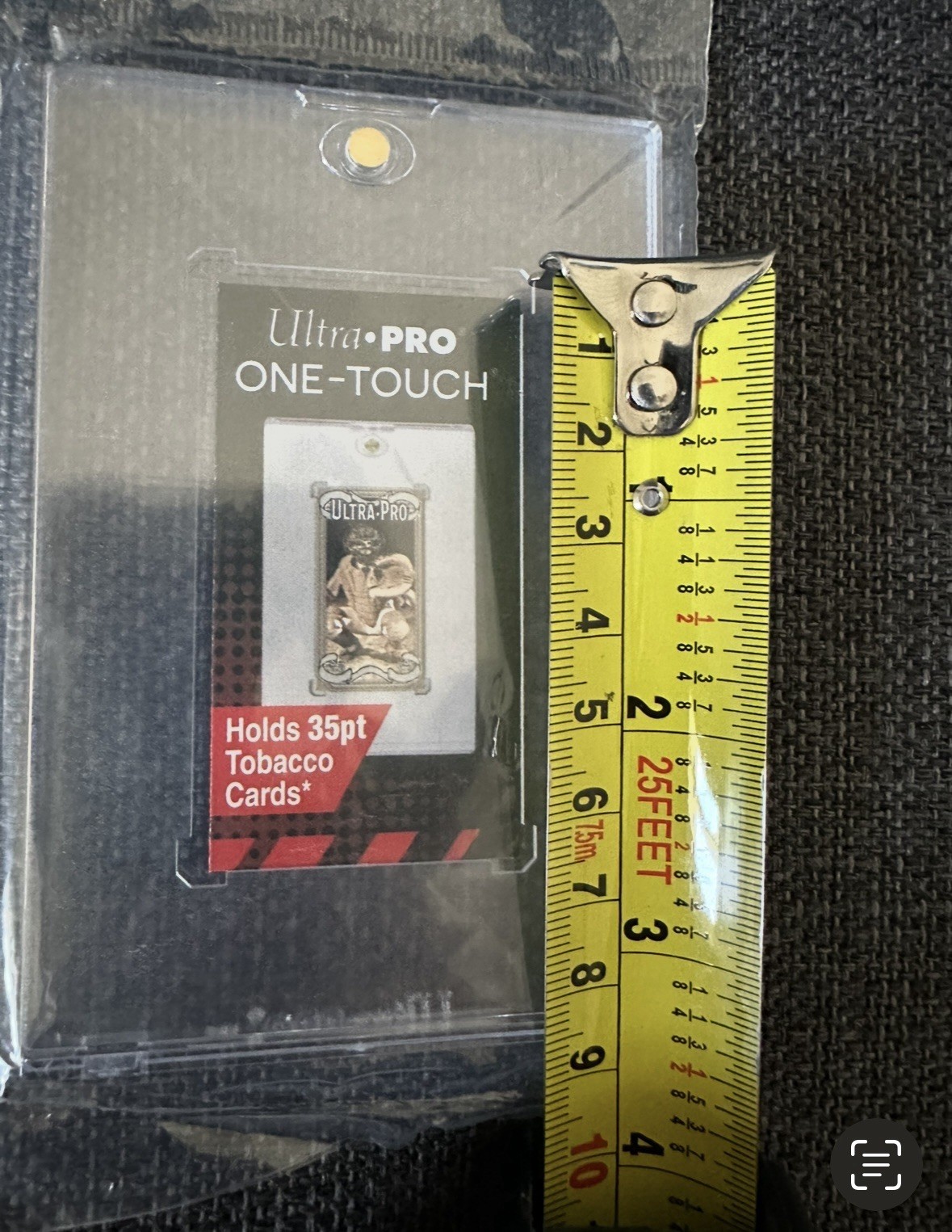 25x Ultra Pro One Touch UV Magnetic Tobacco Size 35pt Card Holder Sports Trading