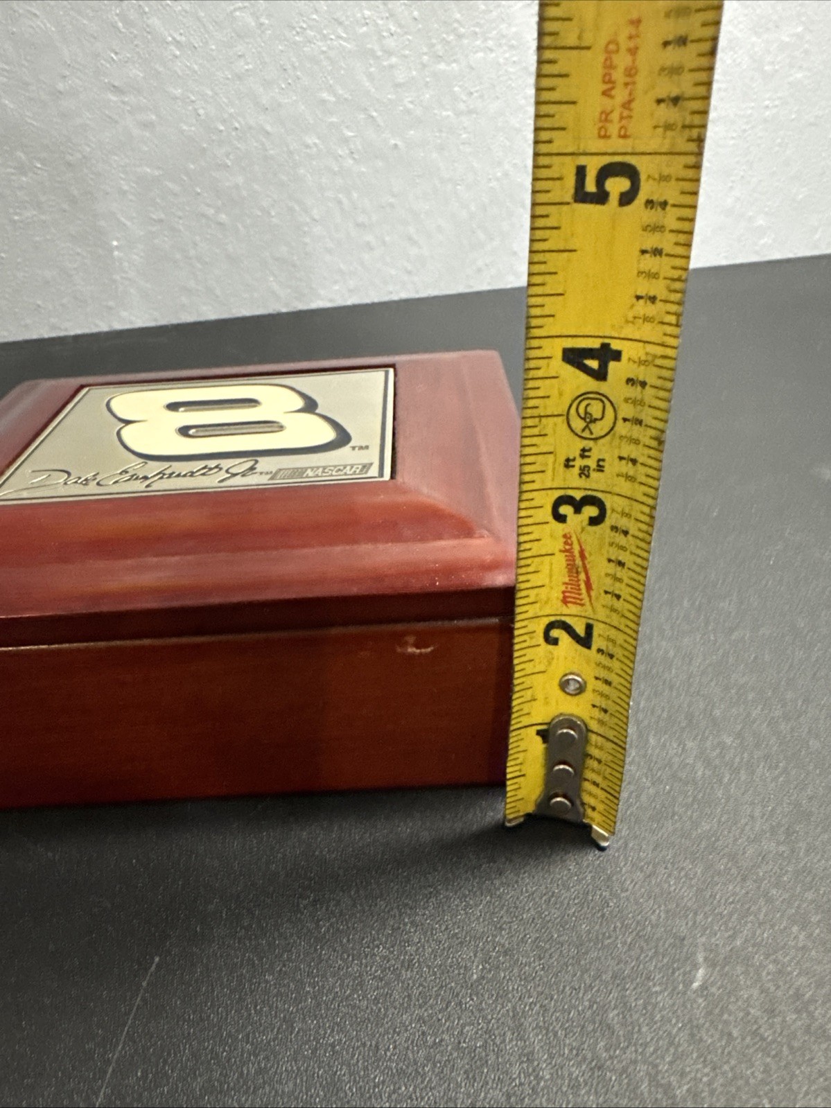 Dale Earnhardt Jr. #8 Collector Jewelry Box Cherry NASCAR Racing