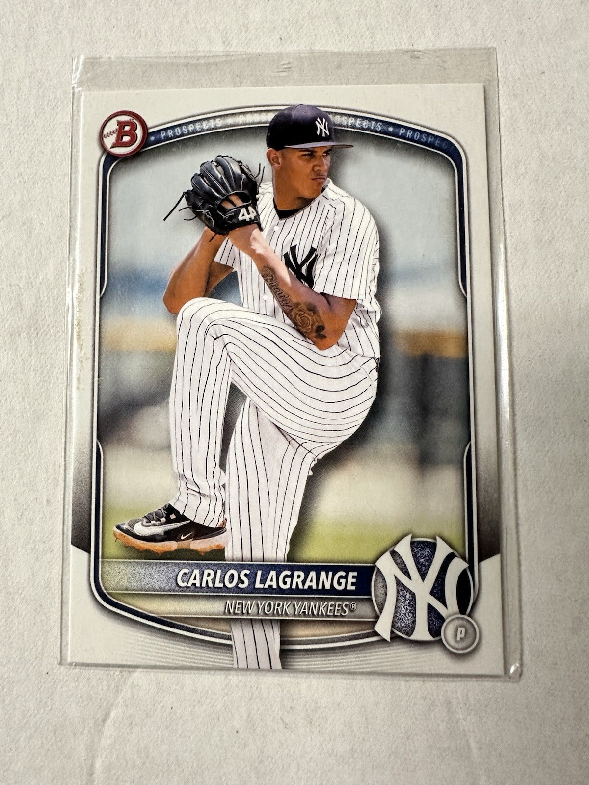 Carlos Lagrange RC 2025 Bowman Draft #BD132 Yankees Prospect QTY