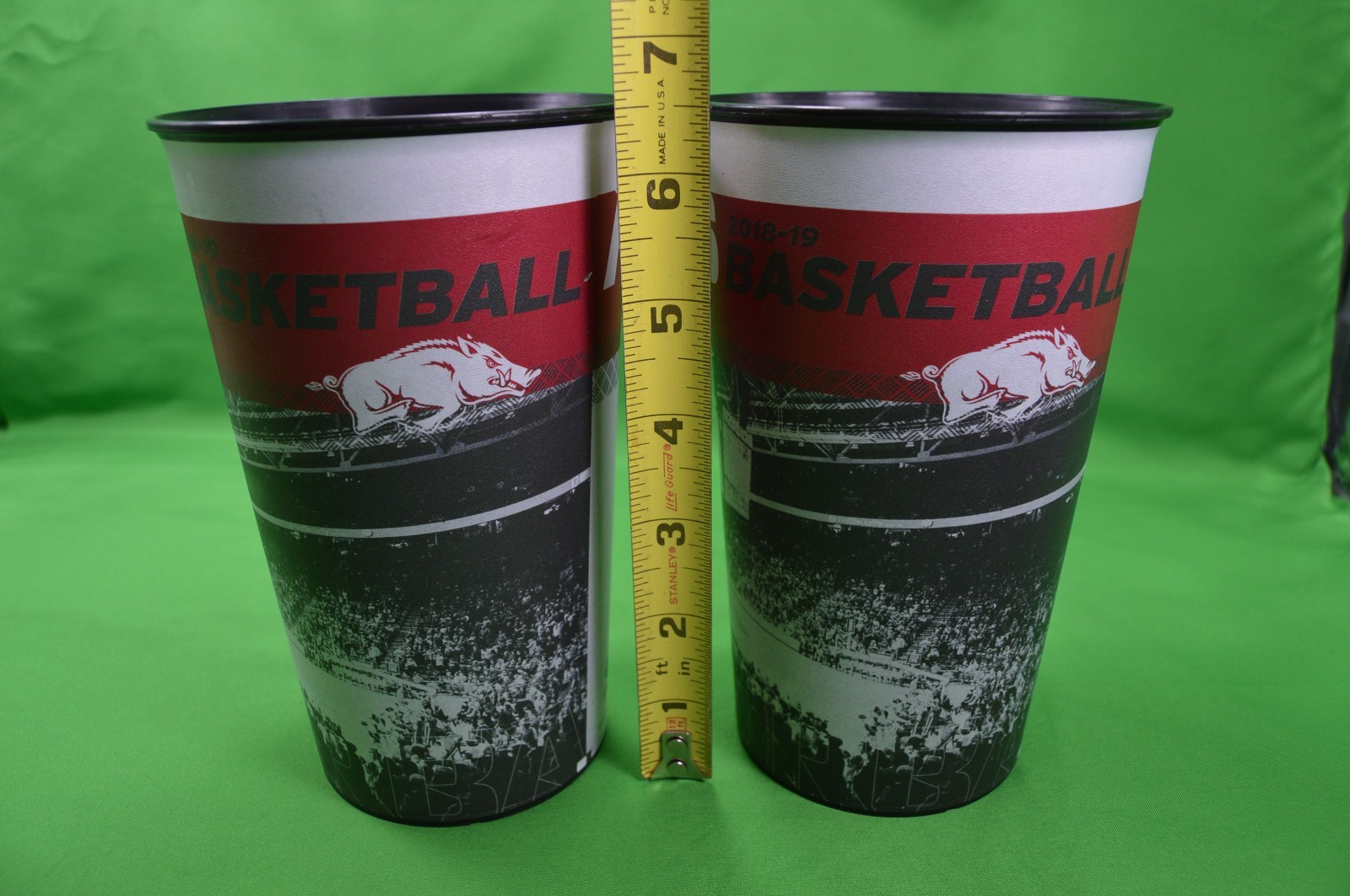 2 Arkansas Razorbacks Basketball Tumbler Cups,2018-2019,Dynamic Drinkware
