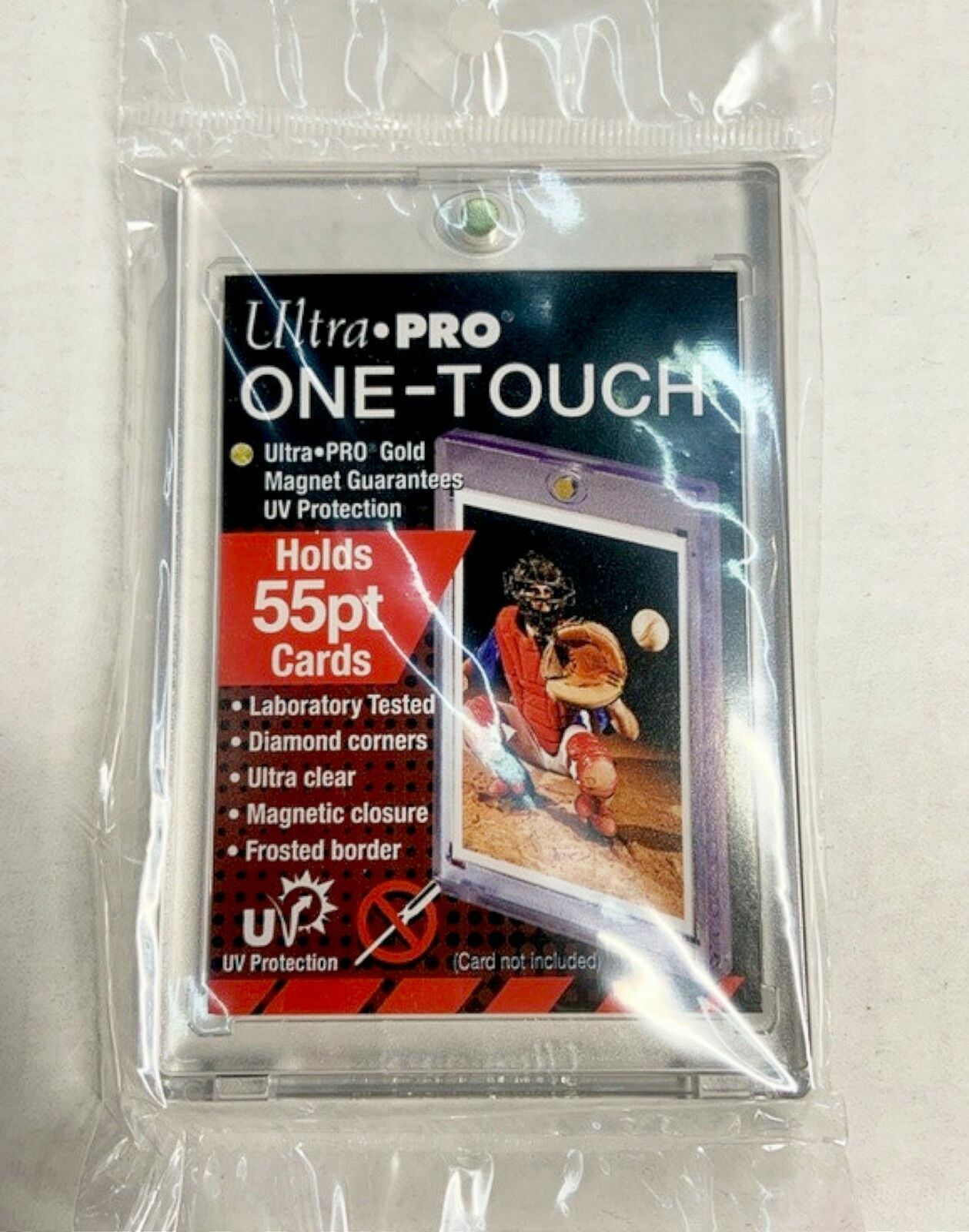 NEW Ultra Pro One-Touch Magnetic 55pt Trading Card Holder 81909-UV ccg mtg