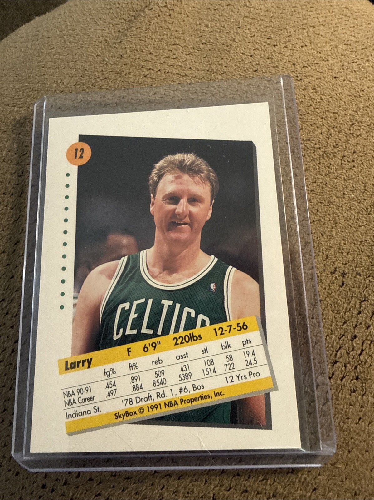 1991-92 Skybox – Larry Bird #12