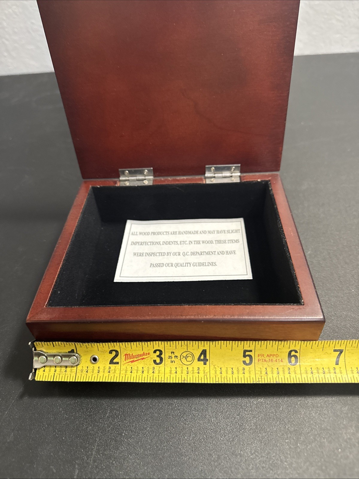 Dale Earnhardt #3 Collector Jewelry Box Cherry NASCAR Racing