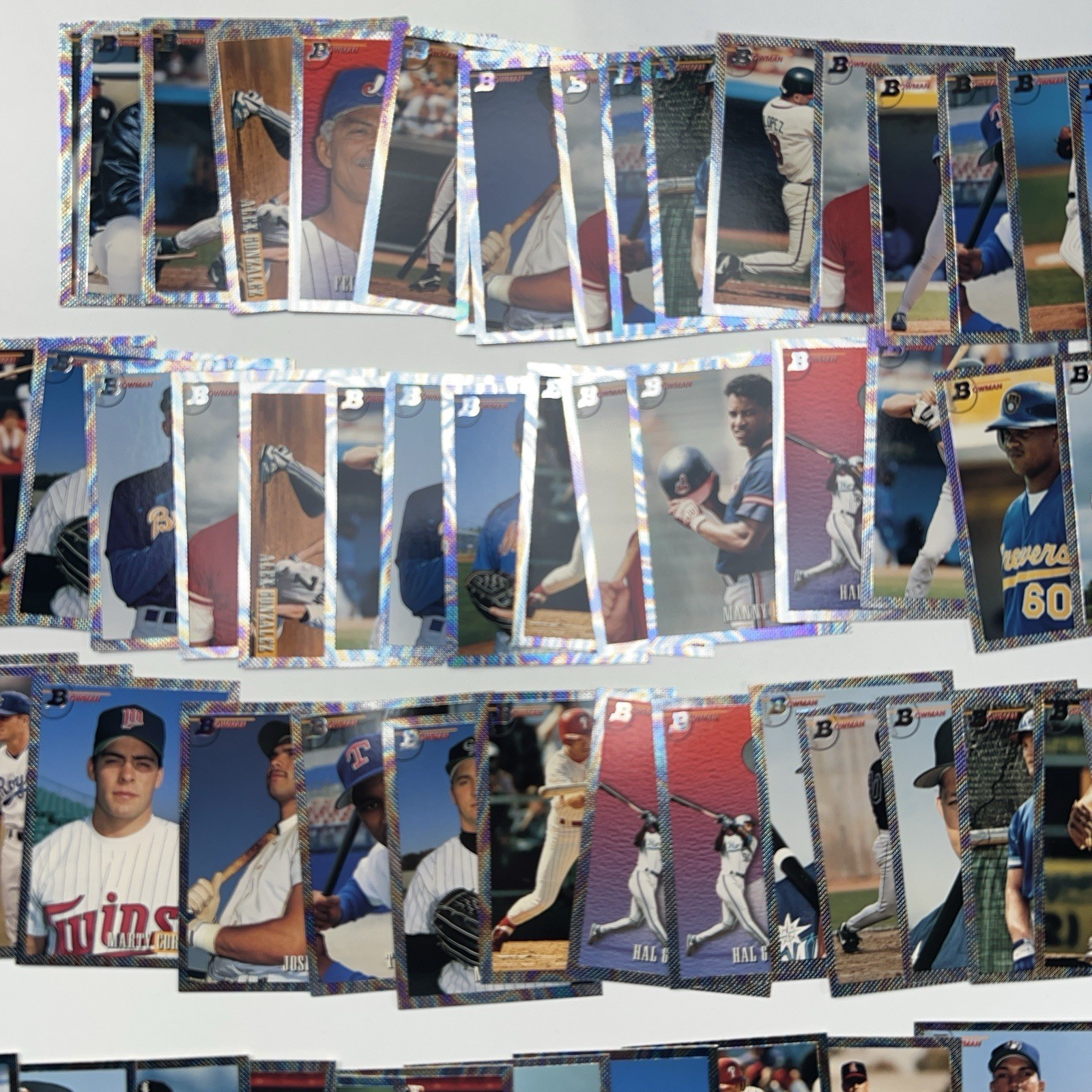 1993 BOWMAN BASEBALL LOT 1100+ CARDS WITH FOILS COMMONS SOME STARS