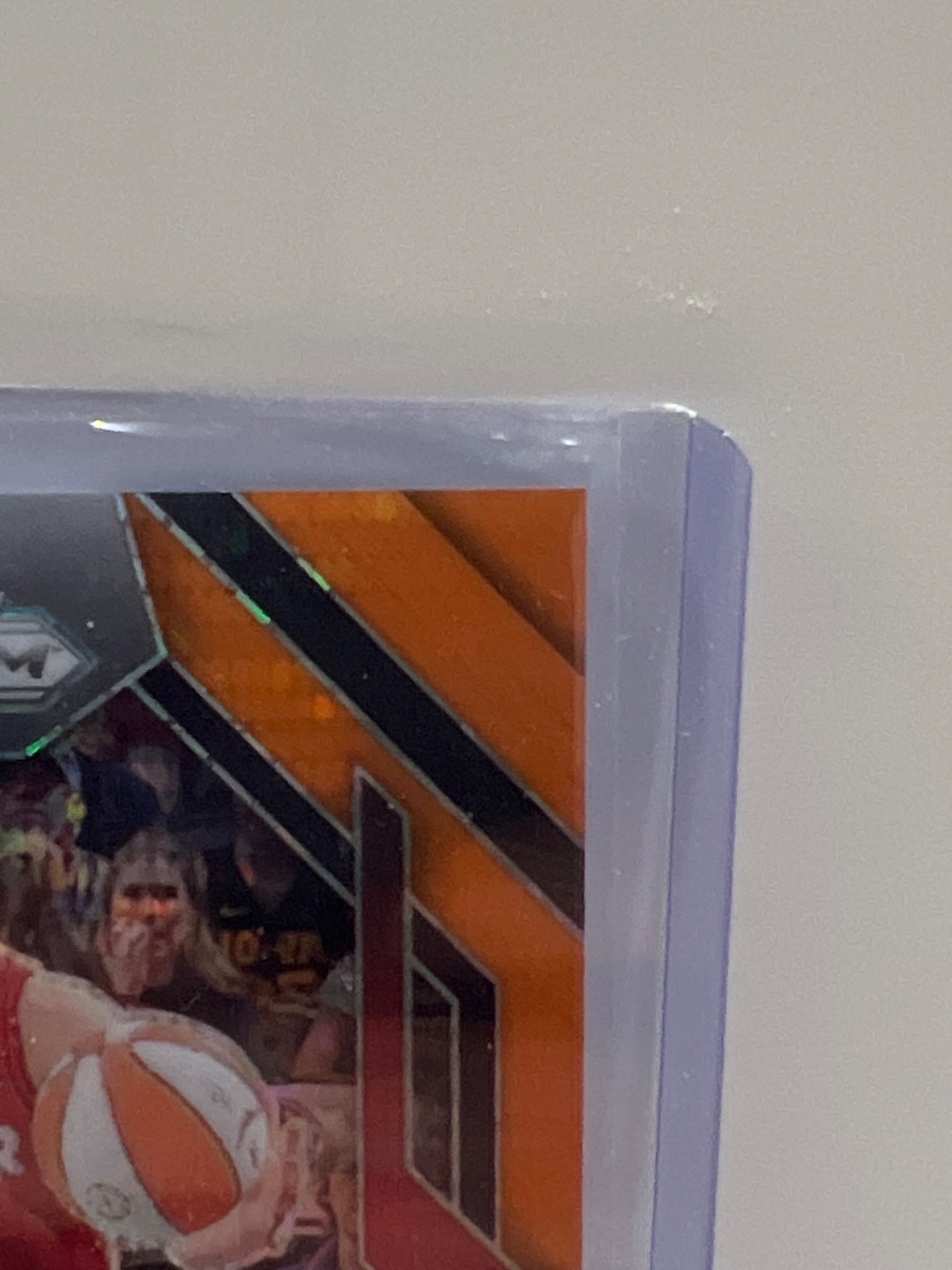 2025 Panini Prizm WNBA Caitlin Clark Fearless Orange Pulsar #7 22/75 Jersey Matc