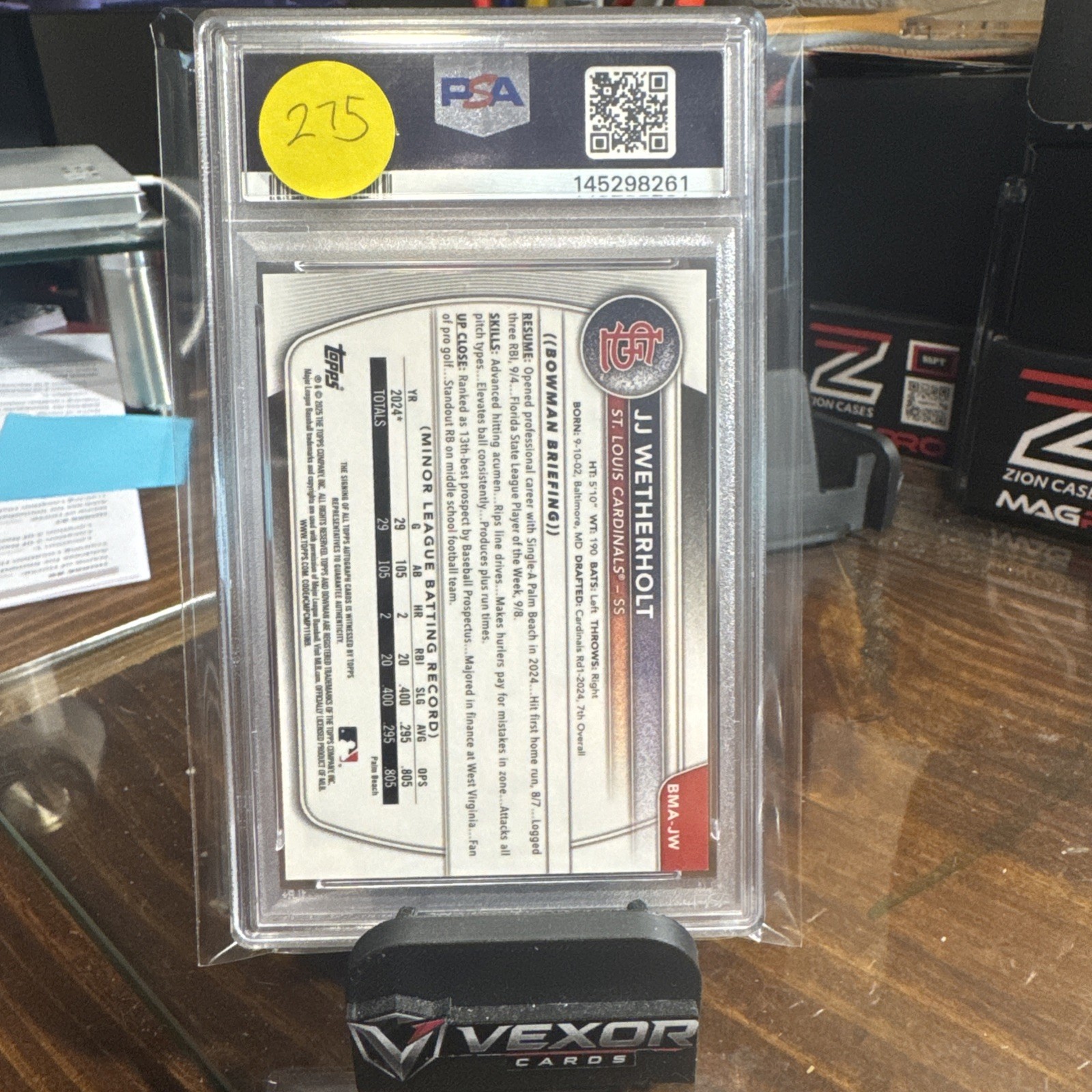 2025 Jj Wetherholt Bowman Chrome Auto /199