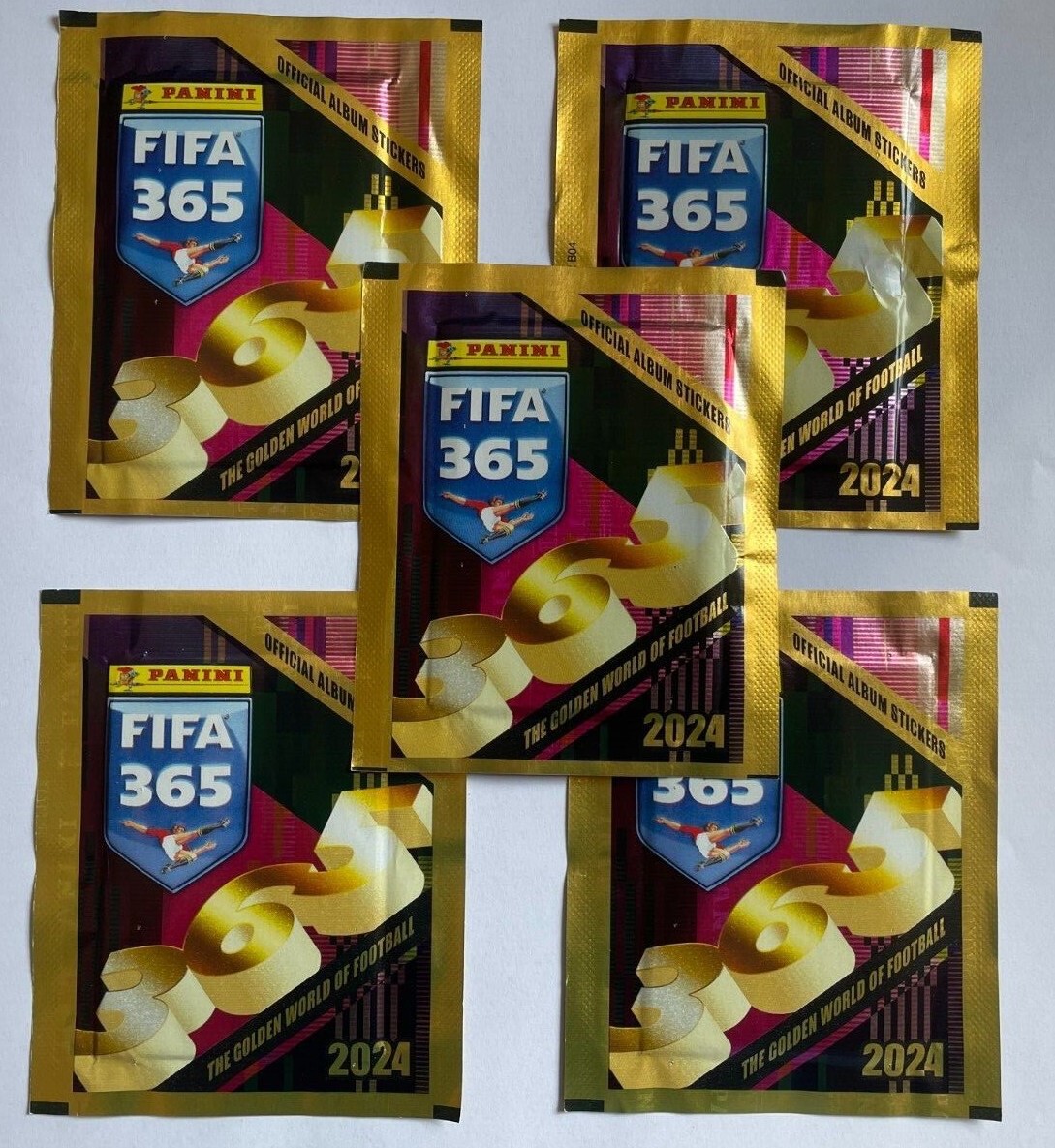 PANINI FIFA 365 2024 – NEW sealed sticker packs