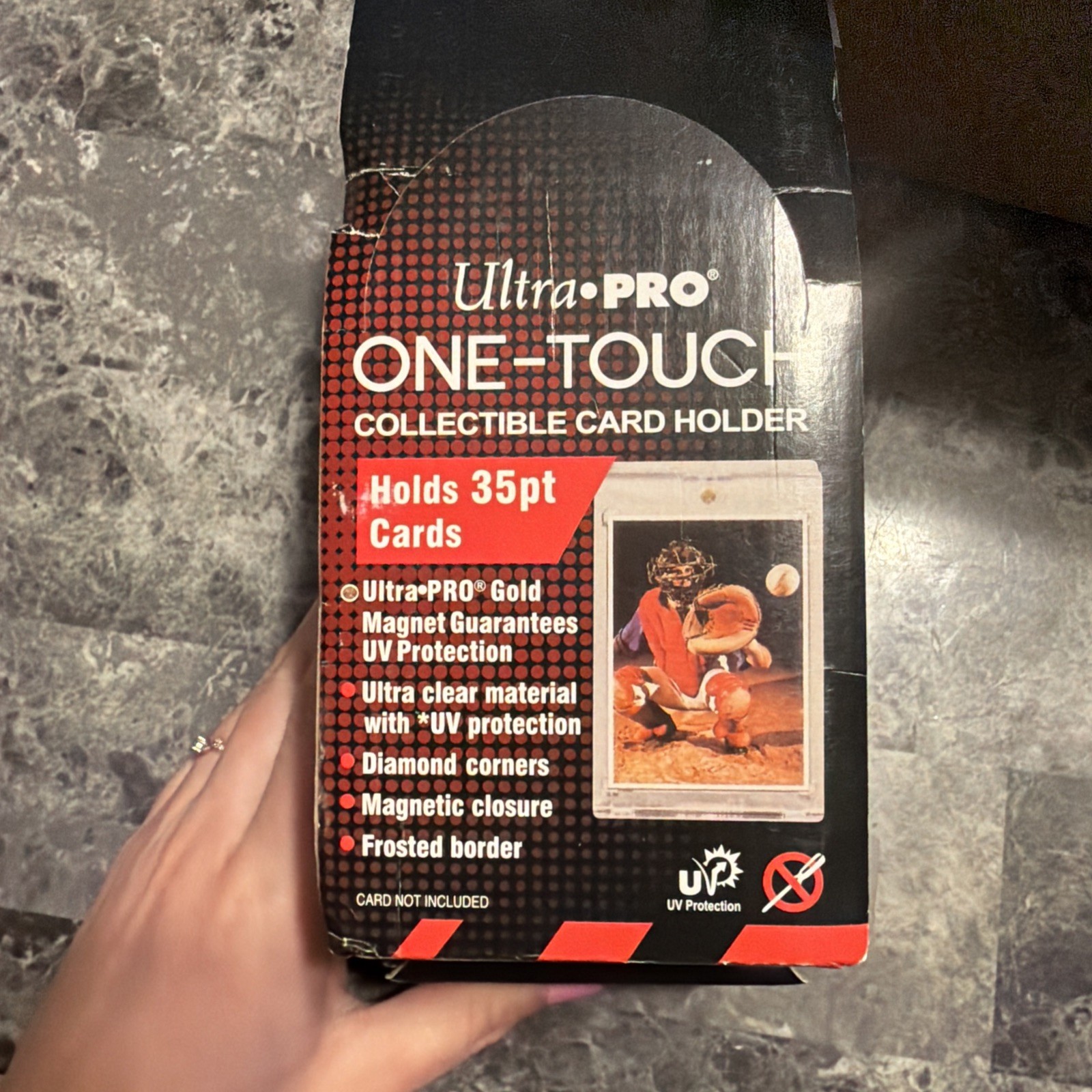 (23) NEW Ultra Pro 35pt UV One Touch Magnetic Card Holders