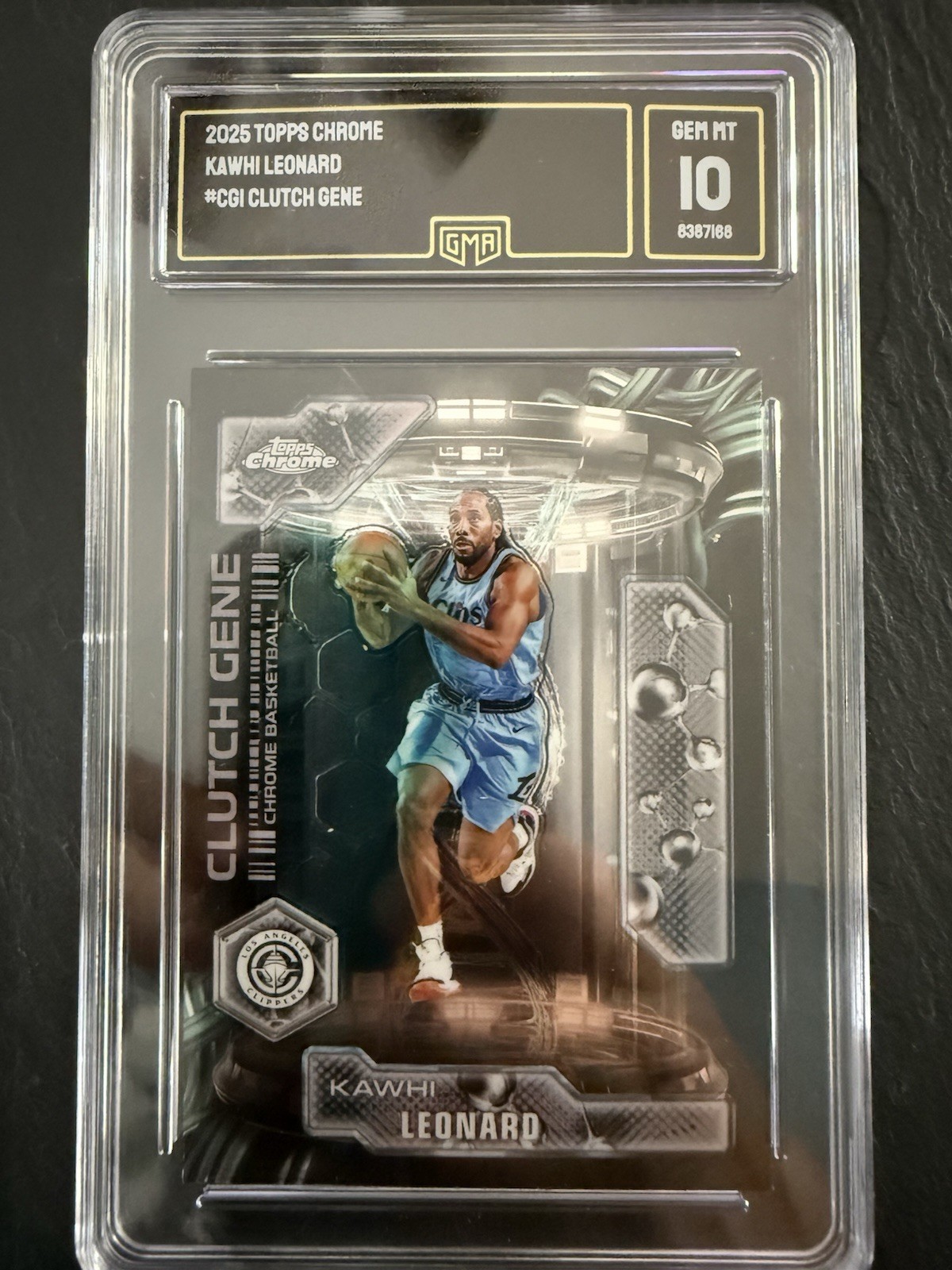 2025-26 Topps Chrome – Clutch Gene Kawhi Leonard #CG-1