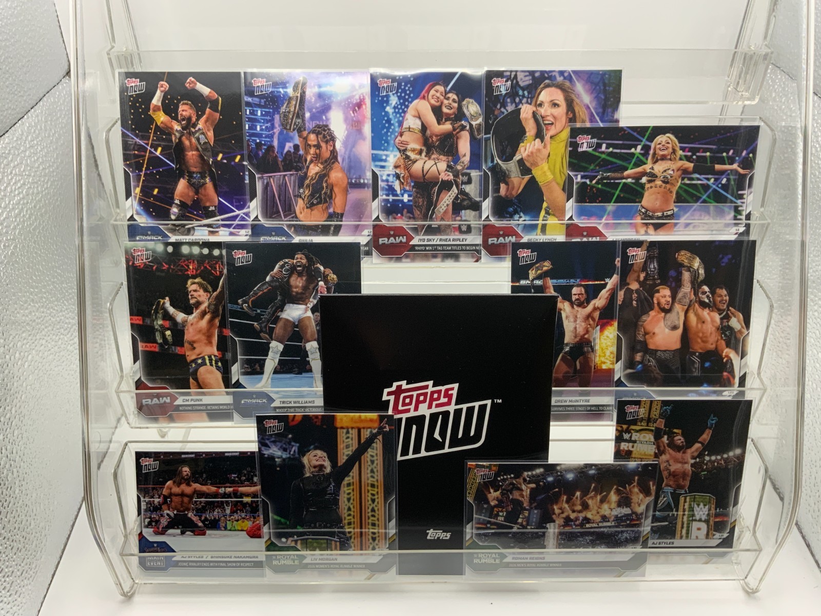 2026 Topps NOW WWE – #1-31 – You Pick – Buy 3 Ship Free *Updated as Received