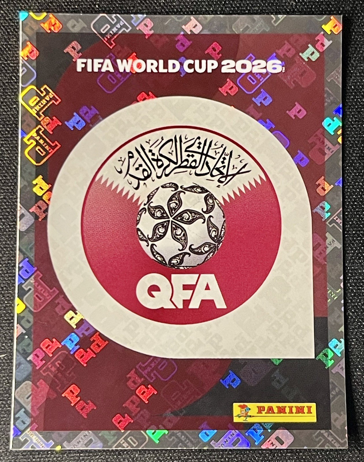 2026 Panini World Cup Sticker QAT1 QATAR 🇶🇦
