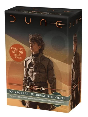 2025 Topps Chrome Dune Factory Sealed Blaster Box (&)