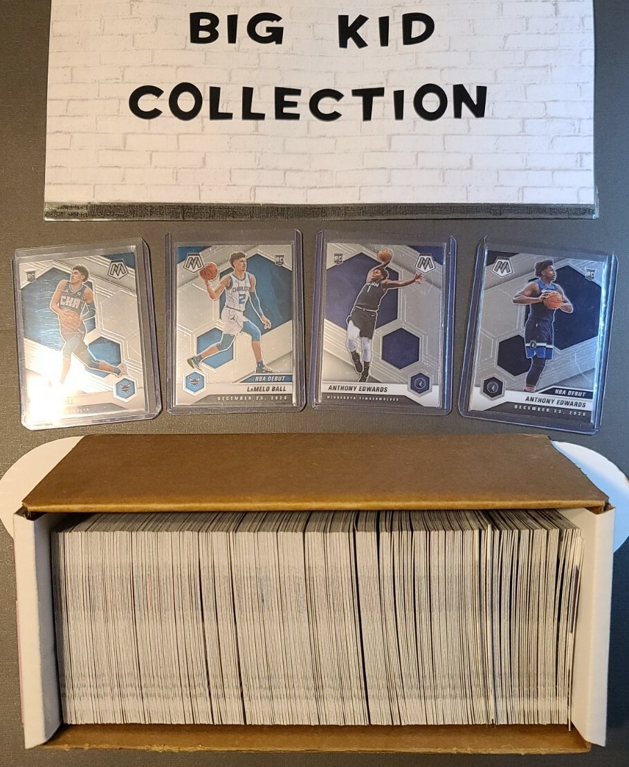 2020-21 Panini Mosaic Basketball NBA Complete Set (1-300) Ball/Edwards Rcs
