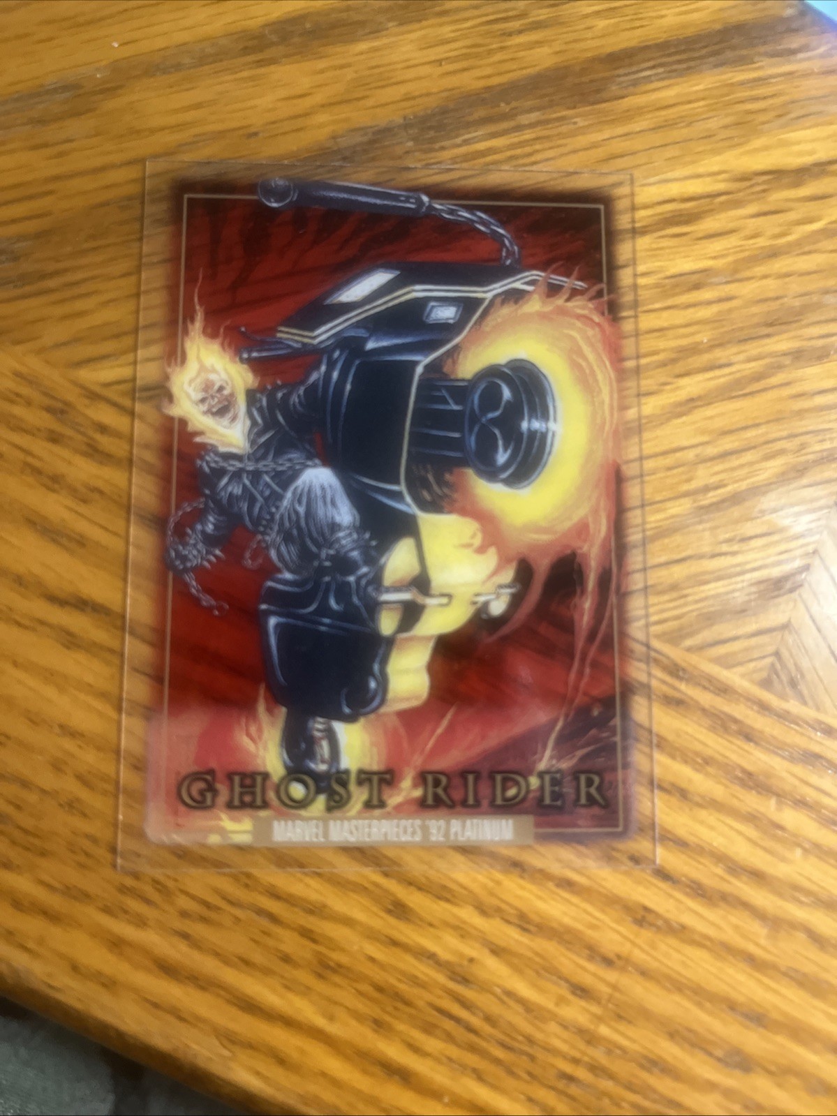 Ghost Rider 2024 Upper Deck Marvel Masterpieces ’92 #37 Clear Cut