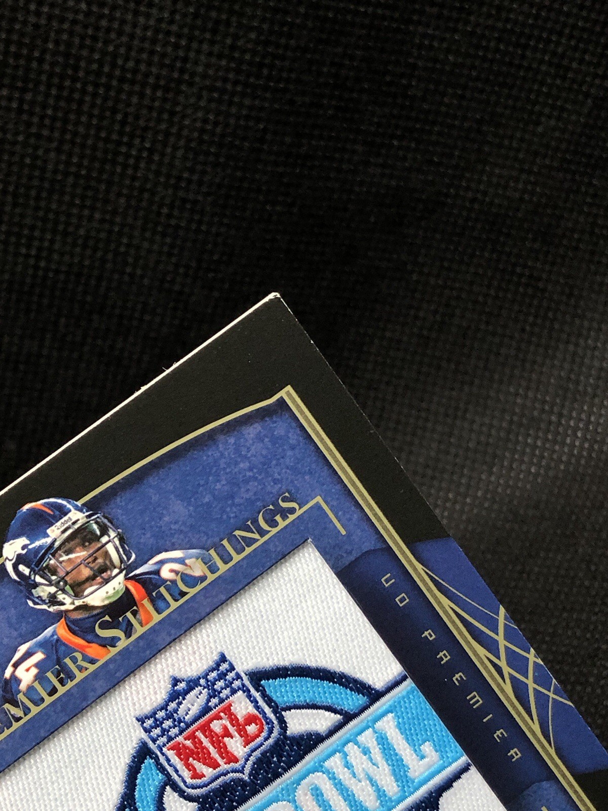 2007 UD Premier Champ Bailey /5 PREMIER STITCHINGS PRO BOWL PATCH SSP (1/5) 🐐