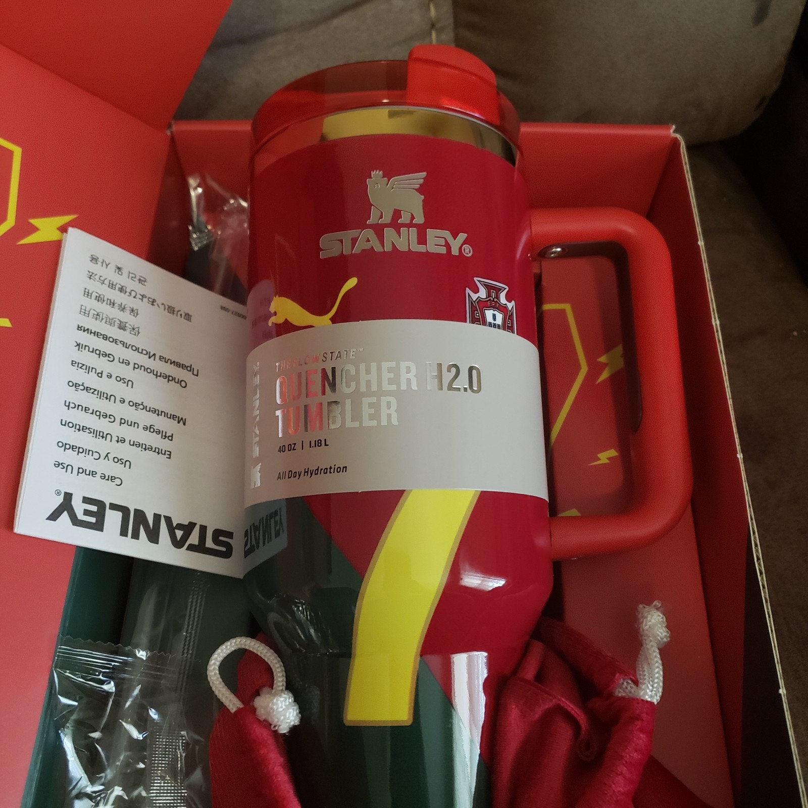 World Cup Cristiano Ronaldo Tumbler 40oz Portugal Brand New With Box