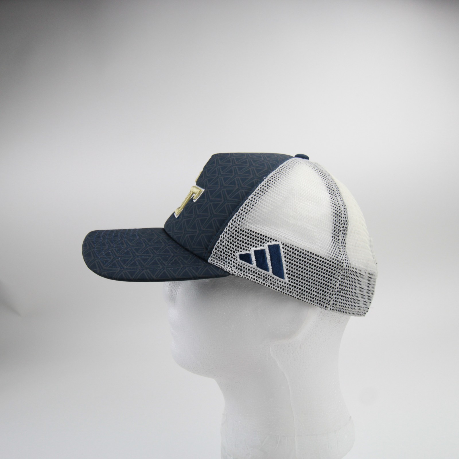 Georgia Tech Yellow Jackets adidas Snap-Back Hat Unisex Navy Used OSFM